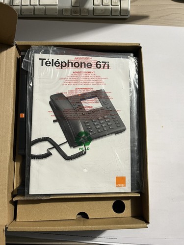 Téléphone fixe orange - téléphone, 67i