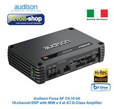 DSP Audison Forza AF C4,10 bits 10 canaux avec amplificateur 90 W x 4 @4 Ω