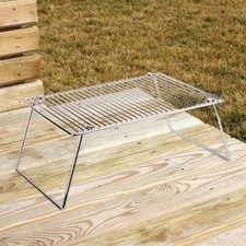 Gril de feu de camp plié