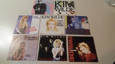 Lot collection de 8 disques vinyles 45T 7" de Kim Wilde - Cambodia - You Came...