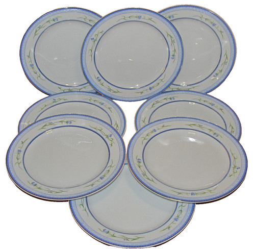 Série assiettes dessert - série, de