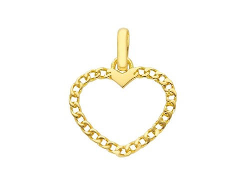 Pendentif jaune rose - or,
