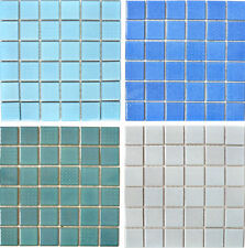 Céramique Carrelage Mosaïque Bain Mur Cuisine Bleu Vert Turquoise