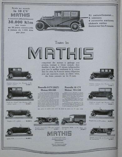 Publicité presse 1926 toutes - presse,