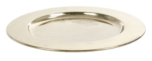 Plat métal décoratif 30 - métal,