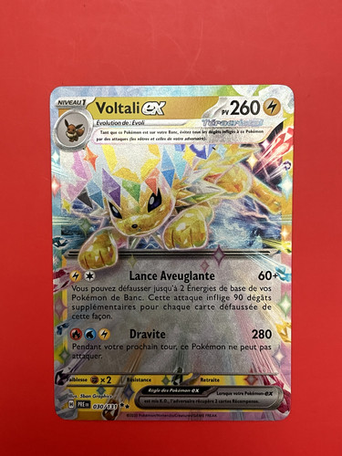 Carte pokemon voltali - pokemon, ex