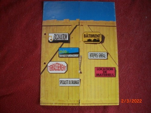 Brochure depliant - ,