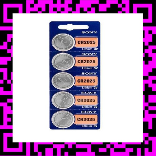 Piles cr2025 lithium - 3v, sony