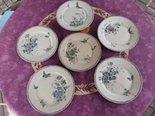 6 Assiette Plate E.Bourgeois