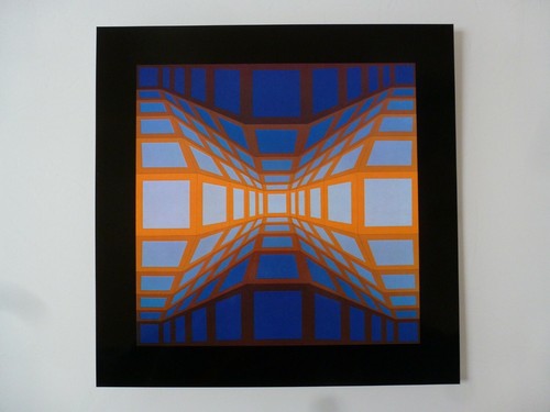 Victor vasarely kek ii - kek, eg