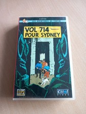 K7 VIDEO TINTIN VOL 714 POUR SYDNEY Hergé VHS Cassette 
