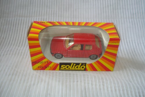 Solido 1349 peugeot 205 - peugeot, gti
