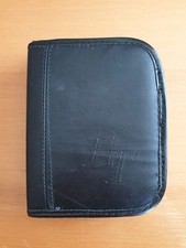 étui de voyage noir avec deux jeux de cartes neufs crayon et calepin marque ET