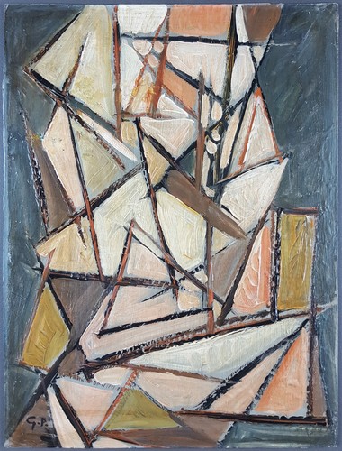 Ancien tableau composition - ancien,