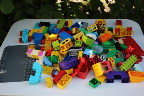 Lot lego duplo brique - lego, jaune