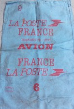 Sac de courrier - La Poste France - Vintage - PTT Avion