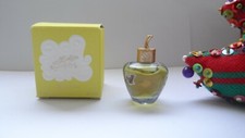 superbe  miniature Femme de LOLITA LEMPICKA eau d PARFUM  pleine+ boite NEUVE