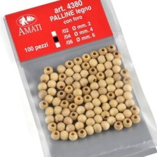 Billes En Bois De 4 Mm Avec Un