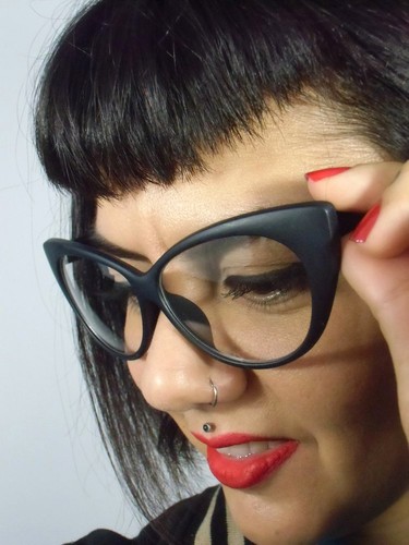Lunettes papillon fantaisie