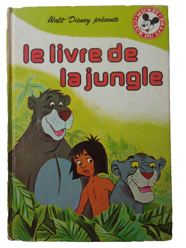 Livre jungle walt - la,