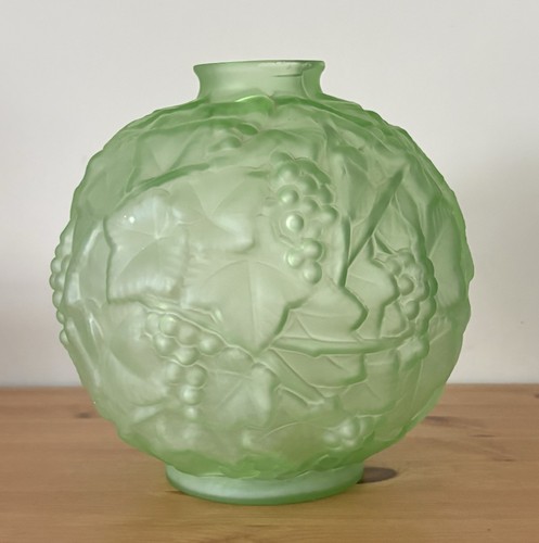 Vase verre moulé préssé - vase,