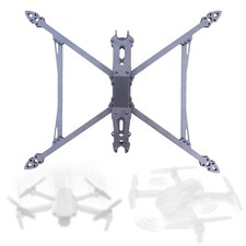 Cadre FPV quadrirotor en Fiber