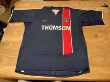 Rare Ancien Maillot Vintage De Football Shirt  Paris PSG Thomson