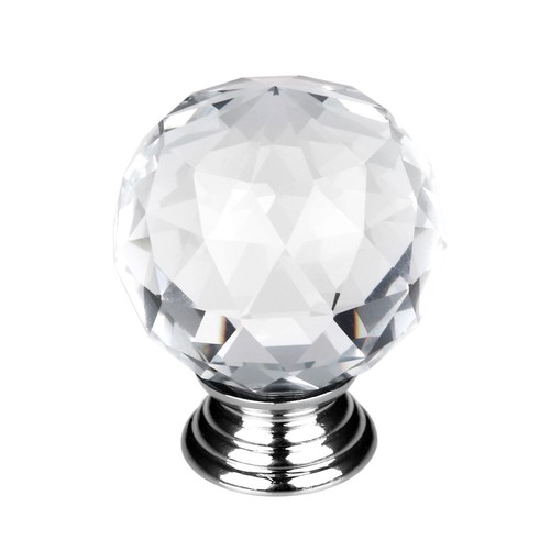 1pcs cristal clair porte - cristal,