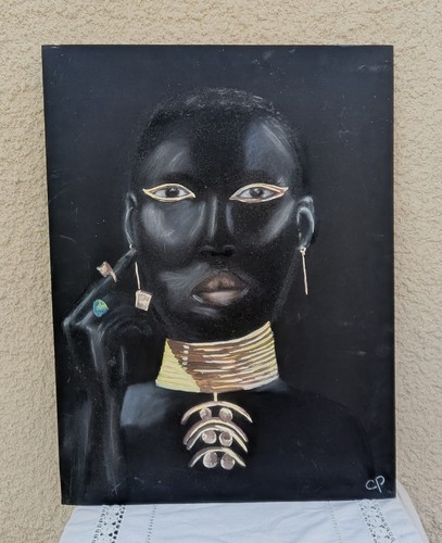 Acrylique sur carton - acrylique,