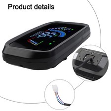 Compteur LCD 48V 60V 72V pour