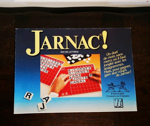 Vintage jarnac jeu lettres - jarnac!,