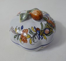 ancienne bonbonnière faïence