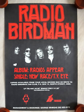 RADIO BIRDMAN RARE 1977 PROMO
