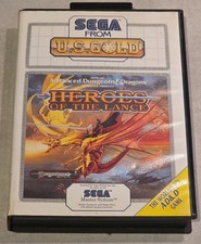 ADVANCED DUNGEONS & DRAGONS HEROES OF THE LANCE SEGA MASTER SYSTEM SN