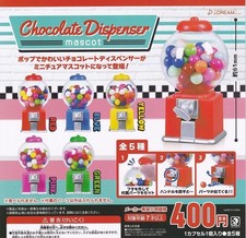 Jeu de mascottes distributeur