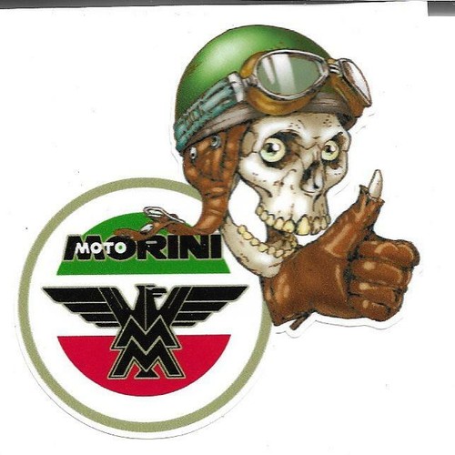 Moto morini right - right, skull
