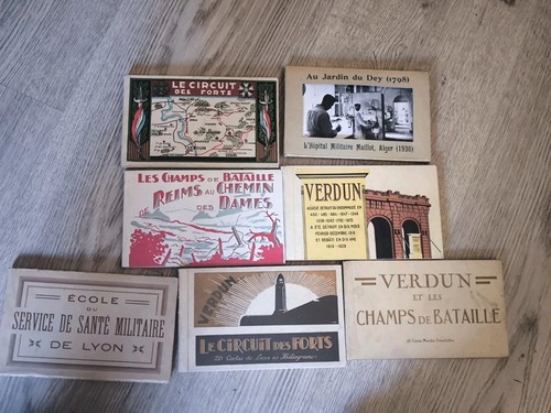 Lot carnets album cpa - lot, cartes