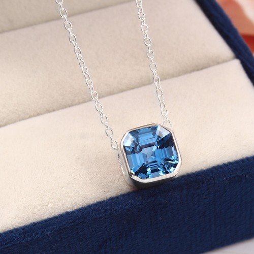 Aigue marine pendentif 925 - pendentif,