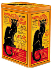 Boite métal Chat Noir