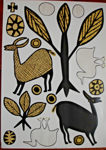 Affiche art africain - affiche,