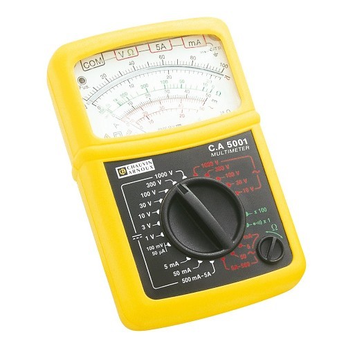 Multimètre analogique ca5001 - multimètre,