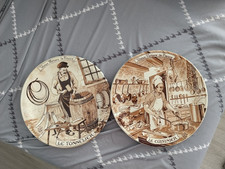 Assiettes vieux métiers de - assiettes,