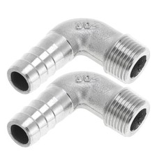 2 Pcs Raccords À Barbe Pour