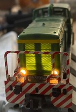 JOUEF HO locomotive AA diesel 51130 vert éclairée # 8401 E boite SNCF