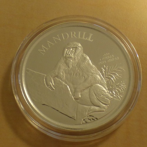 Cameroon 500 cfa - 500, mandrill