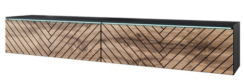 Meuble bas 180x33x30cm sans - bas,