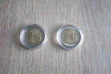 Lot  de  2  pièces  de  2  euros  - ESPAGNE - 2019 - VIEILLE  VILLE  D'AVILA