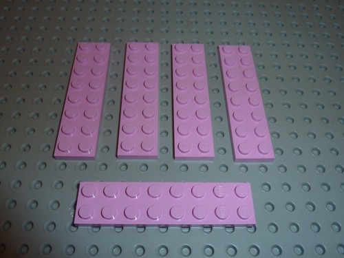 Lego bright pink plate - 5,