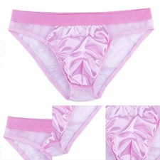 Slip homme slip satin maille