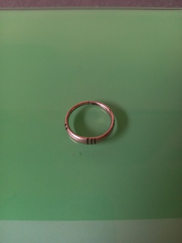 Bague alliance argent - alliance, touareg